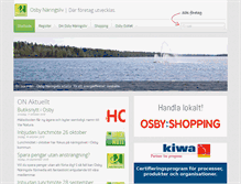Tablet Screenshot of osby.nu